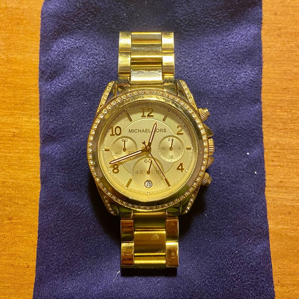 Gold Michael Kors Watch